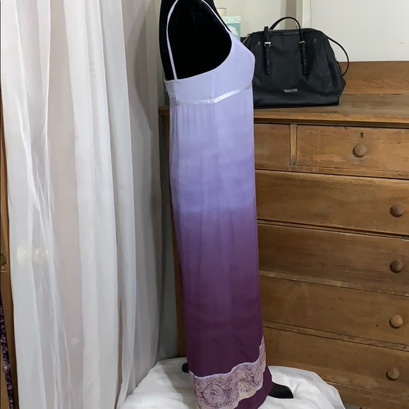 American Eagle Outfitters purple Ombré  boho Maxi - Picture 3 of 7